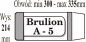 IKS, Okładka zeszytowa brulion A5, 50 szt