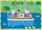 Puzzle 4w1 mix Przygody Peppy (34131)