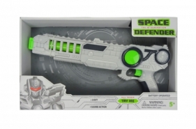 Pistolet interaktywny - światło, dźwięk
