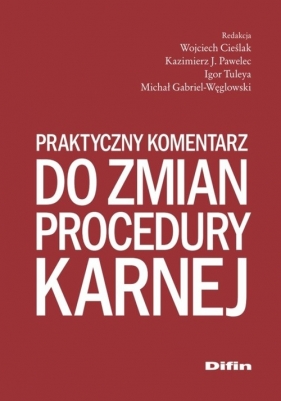 Praktyczny komentarz do zmian procedury karnej - Cieślak Wojciech, Pawelec Kazimierz J., Tuleya Igor