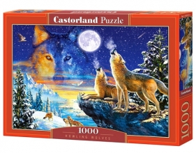 Puzzle Howling Wolves 1000 (C-103317)