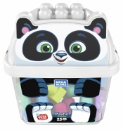 Pojemnik z klockami - panda
