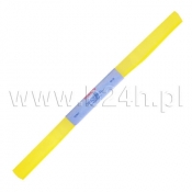 Bibuła krepa krepina Cytrynowa (03) paczka 10 szt.