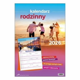 Kalendarz 2026 rodzinny duży