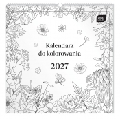 Kalendarz ścienny do kolorowania 30x30cm (relaksacyjny) wzór 1