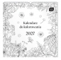 Kalendarz ścienny do kolorowania 30x30cm (relaksacyjny) wzór 1