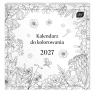  Kalendarz ścienny do kolorowania 30x30cm (relaksacyjny) wzór 1
