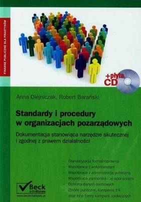 Standardy i procedury w organizacjach pozarządowych + CD - Olejniczak Anna, Barański Robert<br />