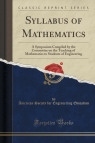 Syllabus of Mathematics