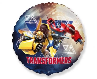 Balon foliowy Transformers przyjaciele 48cm