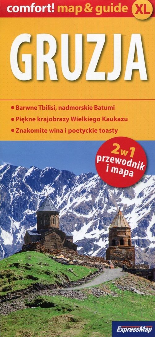 Gruzja 2w1 przewodnik i mapa