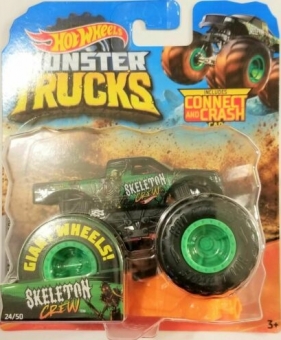 Hot Wheels Monster Trucks: Pojazd 1:64 - Skeleton (FYJ44/GBT83)