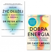 Pakiet zdrowotny: Outlive. Żyć dłużej + Dobra energia - Peter Attia