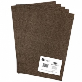 Filc poliestrowy A4 5 sztuk brown