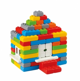 Marioinex, Klocki budowlane "Cegły Junior" - 90 elementów (902 318)