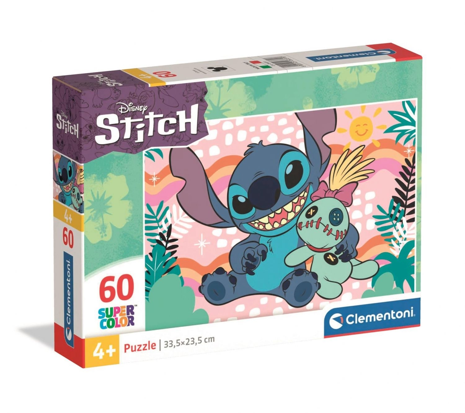 Puzzle: Super Kolor - Stitch, 60 el. (26331)