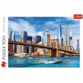 Trefl, Puzzle 500: Widok na Nowy Jork (37331)