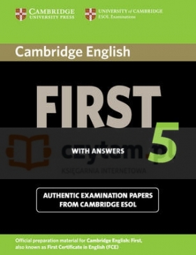 Cambridge English First 5 SB with answers - Corporate Author Cambridge ESOL