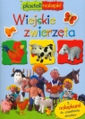 Wiejskie zwierzęta Plastelinalepki Z nalepkami do uzupełniania obrazków Martin Manuela, Grez Marcela