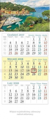 Kalendarz trójdzielny 2018 - Zatoka KT11