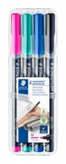 Foliopis Lumocolor M wodoodporny 4 kolory Staedtler