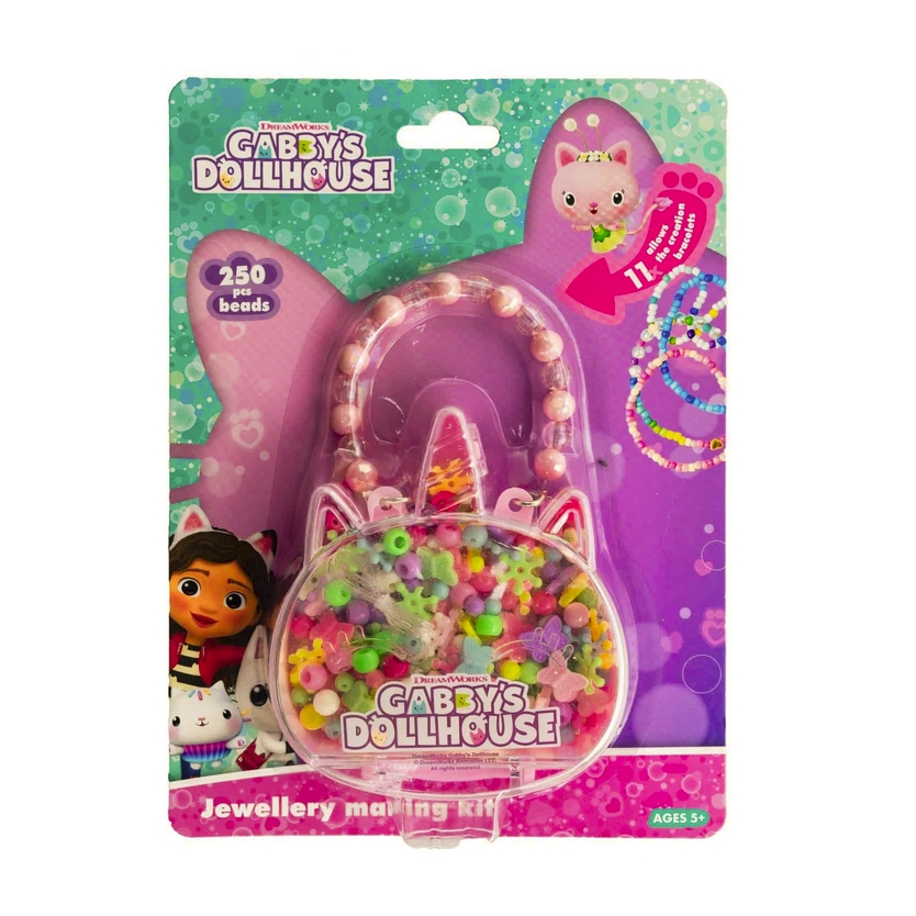 <img src='https://webimage.pl/pics/318/5/d5901137235318.png' style='height:440px' /> Zestaw koralików Gabby's Dollhouse – Jednorożec, 250 szt