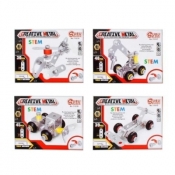 Klocki konstrukcyjne metalowe pojazd