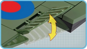 Cobi: Mała Armia WWII. Vickers Wellington Mk.1C - brytyjski średni bombowiec (5531)