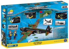 Cobi: Mała Armia WWII. Vickers Wellington Mk.1C - brytyjski średni bombowiec (5531)