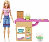 Barbie: Domowy makaron - zestaw do zabawy (GHK43)