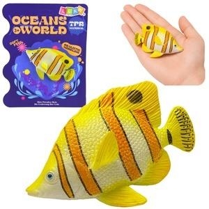 Ryba Miedziana gumowa rozciągliwa 10cm