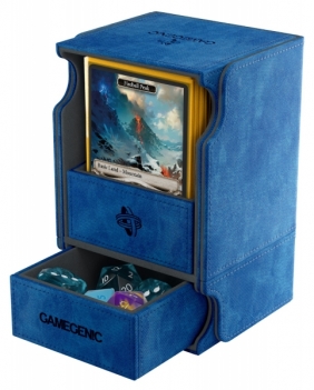 Ekskluzywne pudełko Watchtower Convertible na 100+ kart - Niebieskie (07318)