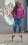 Szczudła drewniane 170cm