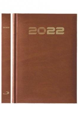 Kalendarz 2022 B6 Standard brązowy