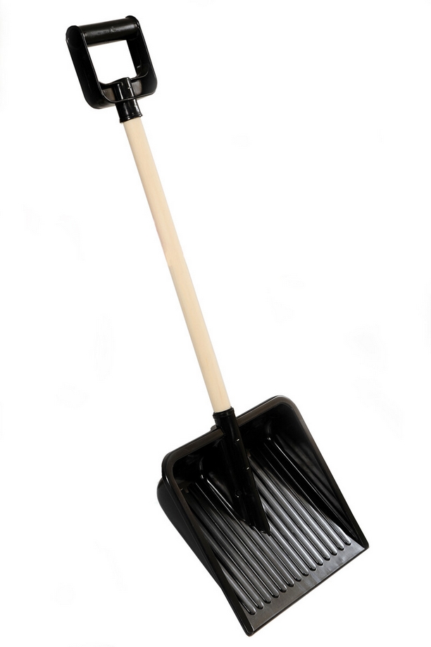 Łopata do śniegu z drewnianym trzonkiem 70 cm, 1 szt