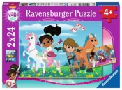 Puzzle 2x24 elementy - Nella, Przygody (078318)