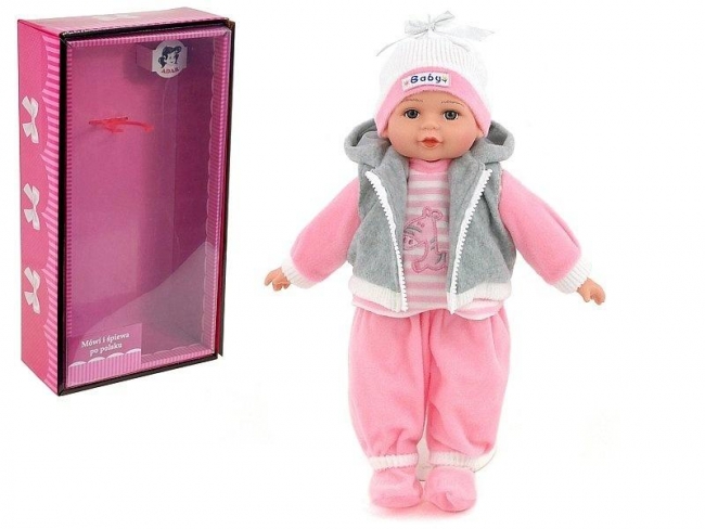 Lalka bobas z polskim głosem 35cm