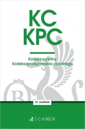 KC. KPC. Kodeks cywilny. Kodeks postępowania cywilnego. Edycja Sędziowska