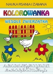 Kolorowanka Wesołe zwierzątka - Guzowska Beata