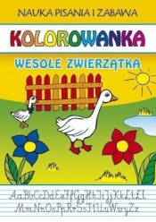 Kolorowanka Wesołe zwierzątka - Beata Guzowska