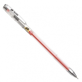 Żelopis Silver czerwony 20 sztuk - <br />