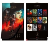 Kalendarz 2026 The Witcher (Wiedźmin) 3: Wild Hunt