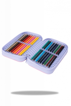 Coolpack, Piórnik potrójny z wyposażeniem Jumper 3 Hello Kitty - Pink 1 (F067025)