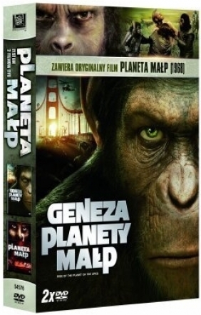 Geneza planety małp / Planeta małp (1968) (2 DVD)