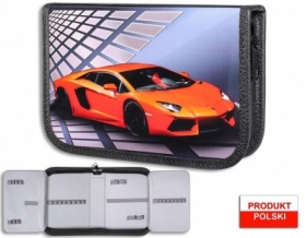 Piórnik szkolny WAR-1031 - Poarańczowy Lamborghini