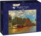 Bluebird Puzzle 1000: Łódki na jeziorze, Claude Monet, 1871 (60031)