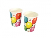 Kubki kolorowe party 180/200 ml 10 sztuk (DC1319)