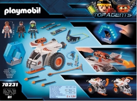 Playmobil Top Agents: Spy Team Pojazd śnieżny (70231)