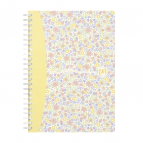 Kołozeszyt Oxford Floral A5/60k kratka, 1 szt