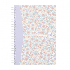 Kołozeszyt Oxford Floral A5/60k kratka, 1 szt